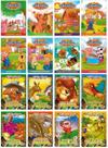 Kit 16 Livros Infantis - Fábulas + Fazendinha Do Seu Lobato - Editora rideel