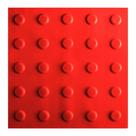 Kit 16 pçs alerta e direcional pvc 250x250x5mm
