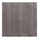 Kit 16 pçs alerta e direcional pvc 250x250x5mm
