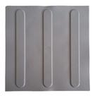 Kit 16 pçs piso tátil pvc argamassado direcional