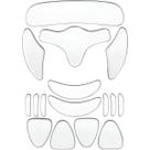 Kit 16 Peças Reutilizável para Rosto Adesivo Fita Gel Silicone Anti-rugas Linhas Faciais