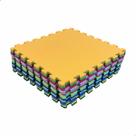 Kit 16 Peças Tatame Modular em EVA 50x50cm Infantil Academia Piso Protetor Colorido Chão Tapete Casa