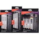 Kit 16 Pincéis Maquiagem Completo Esfumar Iluminar Profissional Macrilan