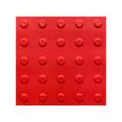 Kit 16 pisos tatil alerta vermelho texturizado pvc 25x25cm