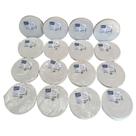 Kit 16 Rolos - Elástico Zanotti Jaraguá 20 Cru/branco 19mm