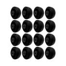 Kit 16 un roda borracha moldada 4 pol 150kg p/ rodízio