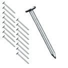 Kit 17 Prego Com Cabeça 17x21 De Arame Para Fixação Madeira Metal Concreto Pendurar Quadro Decoração