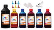 Kit 1750ml De Tinta Compatível Para Epson L1800 T673