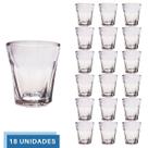 Kit 18 Copos Shot Dose Vidro Tequila Vodka Cachaça 45mL Bar