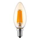 KIT 18 Lâmpada Led Filamento Vela Retrô 110V/E14