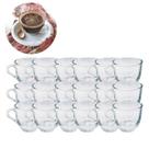 Kit 18 Melhores Xicaras De Cafe/ Cha 150ML Vidro Transparente Kit 18 Melhores Xicaras De Cafe/ Cha 150ML Vidro Transparente