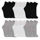Kit 18 pares de meia esportiva cano medio original trifil nf