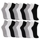 Kit 18 pares de meia trifil cano medio esportiva original nf