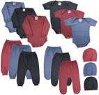 Kit 18 Peças Roupa De Bebê Recém Nascido Saída Maternidade
