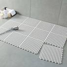 Kit 18 Peças Tapete Modular antiderrapante para box banheiro 30x30
