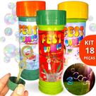 Kit 18 Potinhos Bolhas Sabão Lembrancinhas Atacado Festa Kit 18 Potinhos Bolhas Sabão Lembrancinhas Atacado Festa
