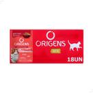 Kit 18 Ração Sachê Origens Gatos Adulto Filhote Castrado 85g