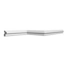 Kit 18M Linear Roda Teto Perfil de Poliestireno U40