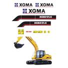 Kit 19 Adesivos Compatível Escavadeira XGMA XG822LC