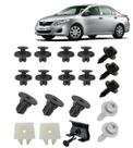 Kit 19 Presilhas Parabarro Toyota Corolla 2009 2010 11 12 13