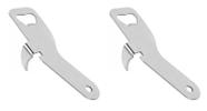 Kit 2 Abridor de Lata e Garrafa Aço Inox Resistente Grande Kit 2 Abridor de Lata e Garrafa Aço Inox Resistente Grande
