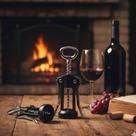 Kit 2 abridor de vinho e garrafas saca rolha manual multiuso plástico e metal borboleta