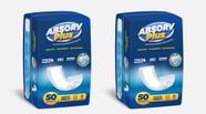 Kit 2 Absorvente Geriátrico Absorv Plus Tamanho Único - 100 UNIDADES