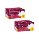 Kit 2 Absorvente Protetor para Seios Stima Caixa com 32 Unidades Confortável e Anatômico