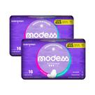 Kit 2 Absorventes Modess Malha Suave com Abas 16un cada