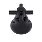 Kit 2 acabamento registro c37 padrao deca/meber/docol black preto blukit