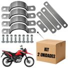 Kit 2 Adaptador Suporte Paralama Xre300 Inferior Para Adaptar Bros125 Bros150 Bros160 Freio A Disco Kit 2 Adaptador Suporte Paralama Xre300 Inferior Para Adaptar Bros125 Bros150 Bros160 Freio A Disco