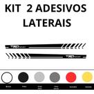 Kit 2 Adesivo Caminhonete Hilux Toyota Faixas Laterais