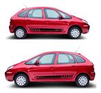 Kit 2 Adesivo Carro Xsara Citroen Faixas Laterais Em Vinil Kit 2 Adesivo Carro Xsara Citroen Faixas Laterais Em Vinil