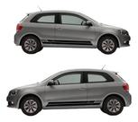 Kit 2 Adesivo Faixa Lateral Gol Volkswagen Compatível Carro