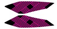 Kit 2 Adesivos Compatível Sea-Doo Spark Trixx Rosa