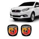 Kit 2 Adesivos Emblema Fiat Abarth Grand Siena 2012/2019 Kit 2 Adesivos Emblema Fiat Abarth Grand Siena 2012/2019