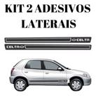 Kit 2 Adesivos Faixas Laterais Do Carro Chevrolet Celta