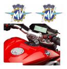 Kit 2 Adesivos Tanque Compatível MV Agusta F4 AG027