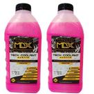 Kit 2 Aditivo Pronto Uso Para Radiador Rosa MDX