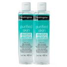 Kit 2 Água Micelar Demaquilante Neutrogena Purified Skin 400ml