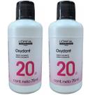 Kit 2 Agua Oxigenada Loreal Professionnel 75ML 20 Volumes 6%