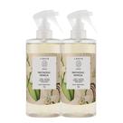 Kit 2 Água Perfumada Aromatizada Patchouli Vanilla Perfume para Roupas Lencóis Cheiro 1L Lenvie Kit 2 Água Perfumada Aromatizada Patchouli Vanilla Perfume para Roupas Lencóis Cheiro 1L Lenvie