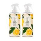 Kit 2 Água Perfumada Limão Citrus Verbena Gerânio Lenvie 500ml