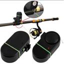 Kit 2 Alarme Eletrônico Para Vara De Pesca C/ Led Super Barulhento