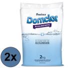kit 2 Alcalinizante Elevador Alcalinidade Piscina 2kg - Domclor