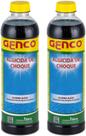 Kit 2 Algicida De Choque 1 Litro Genco Limpeza Agua Verde