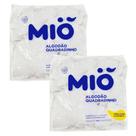 Kit 2 Algodão Mió Quadradinho 250 Unidades