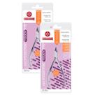 Kit 2 Alicates De Cutícula 775 Professional Aço Inox Mundial
