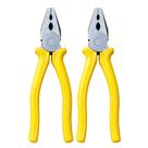 Kit 2 Alicates Universal 8 Polegadas Profissional em Aço Carbono Com Cabo Em PVC