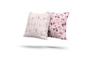 Kit 2 Almofadas Com Enchimento Ballet Rosa Kit 2 Almofadas Com Enchimento Ballet Rosa